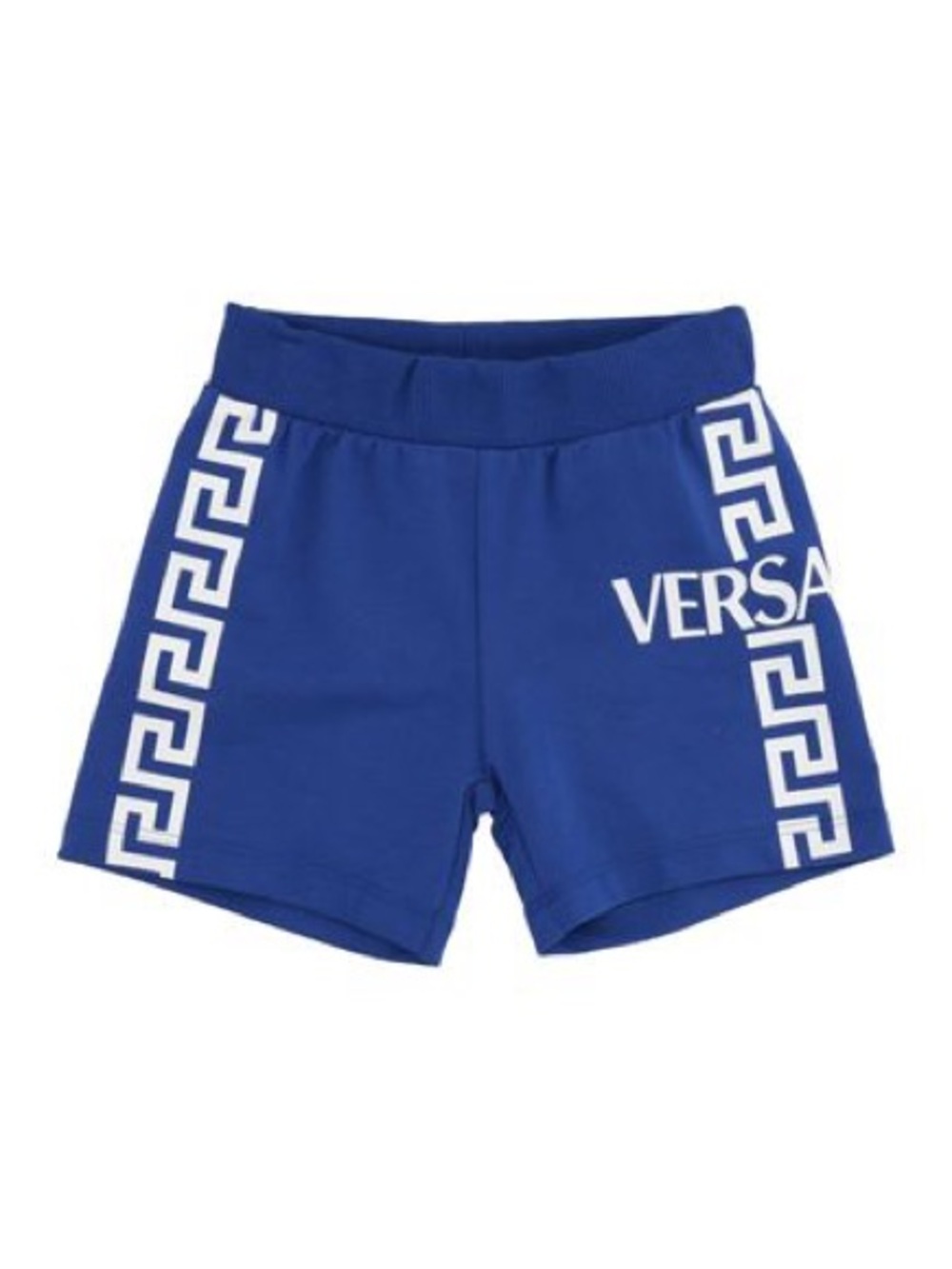 Versace AUTHENTIC Royal Blue Logo Cotton Shorts size 12-18 months